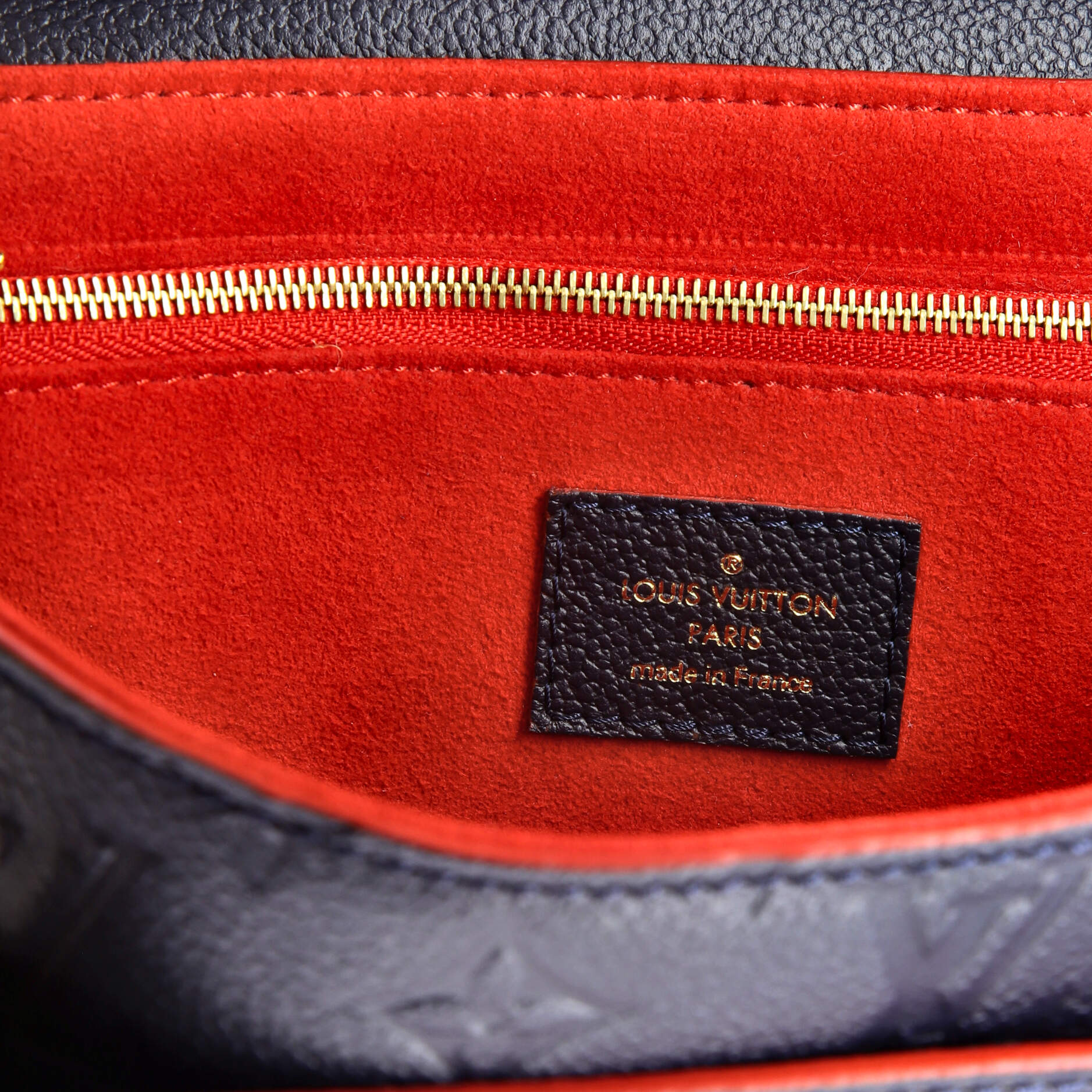 Vavin Handbag Monogram Empreinte Leather PM