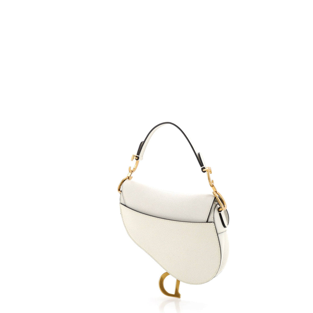 Saddle Handbag Leather Mini