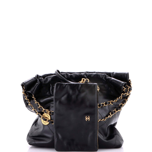 22 Chain Hobo Quilted Calfskin Small