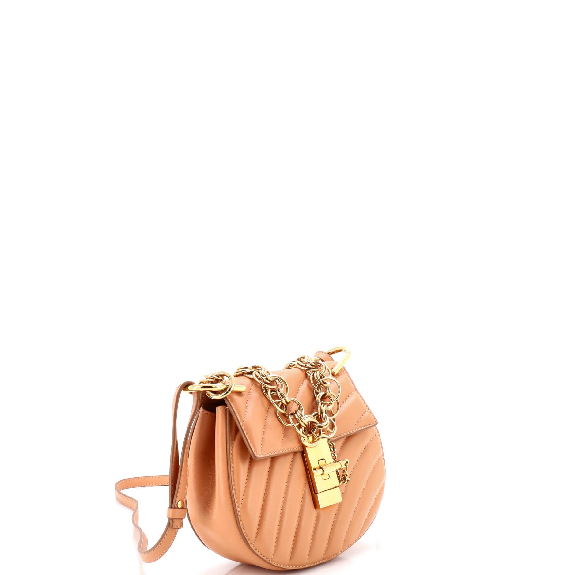 Drew Bijou Crossbody Bag Quilted Leather Mini