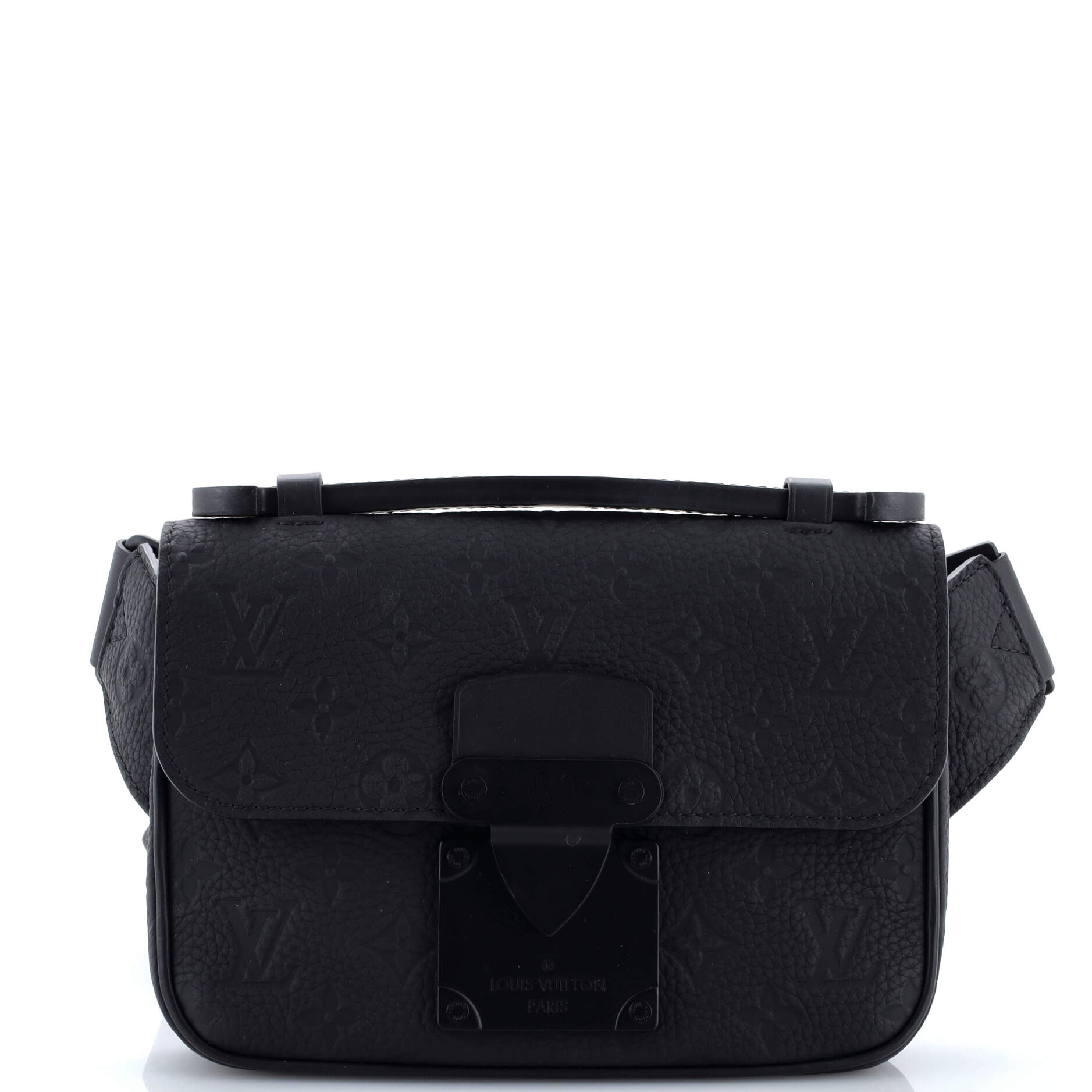 S Lock Sling Bag Monogram Taurillon Leather