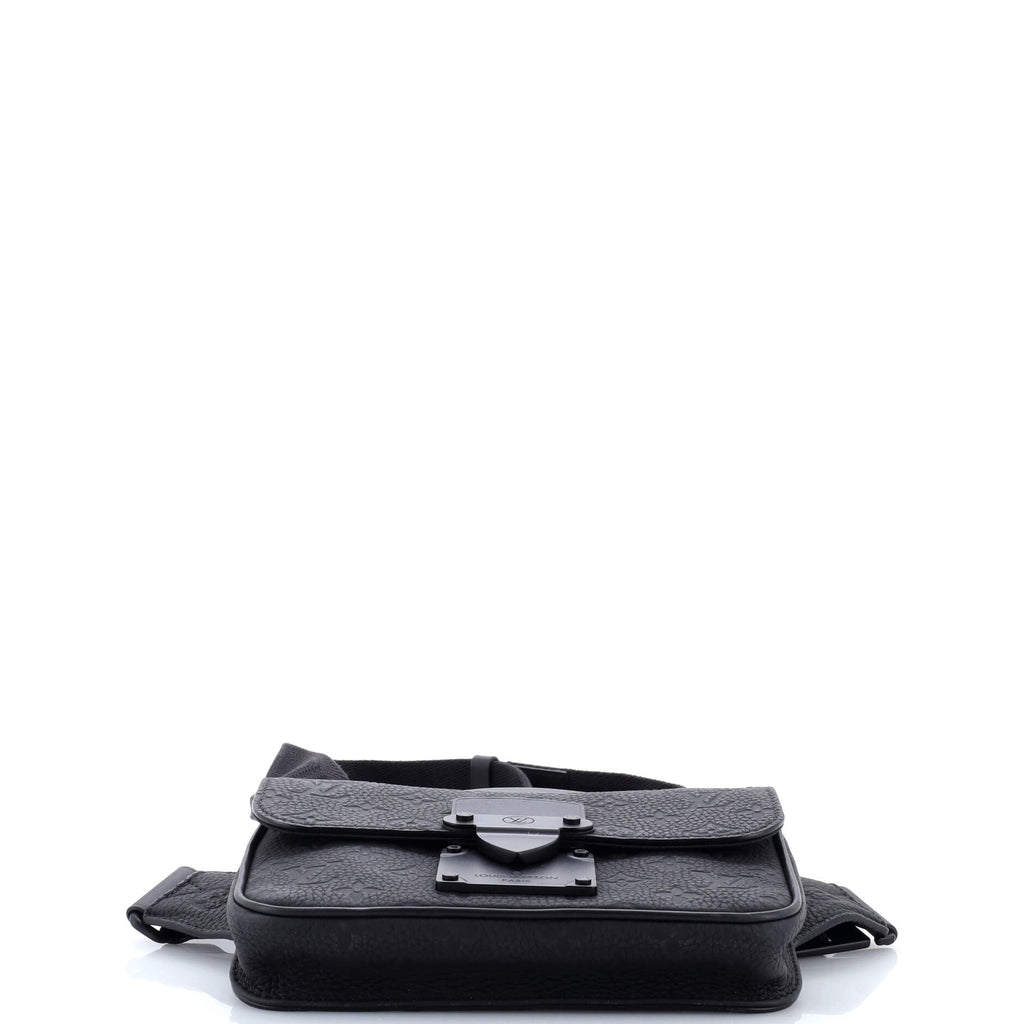 S Lock Sling Bag Monogram Taurillon Leather