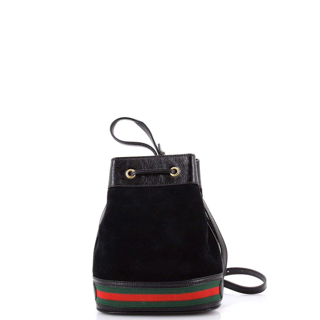 Ophidia Bucket Bag Suede Small