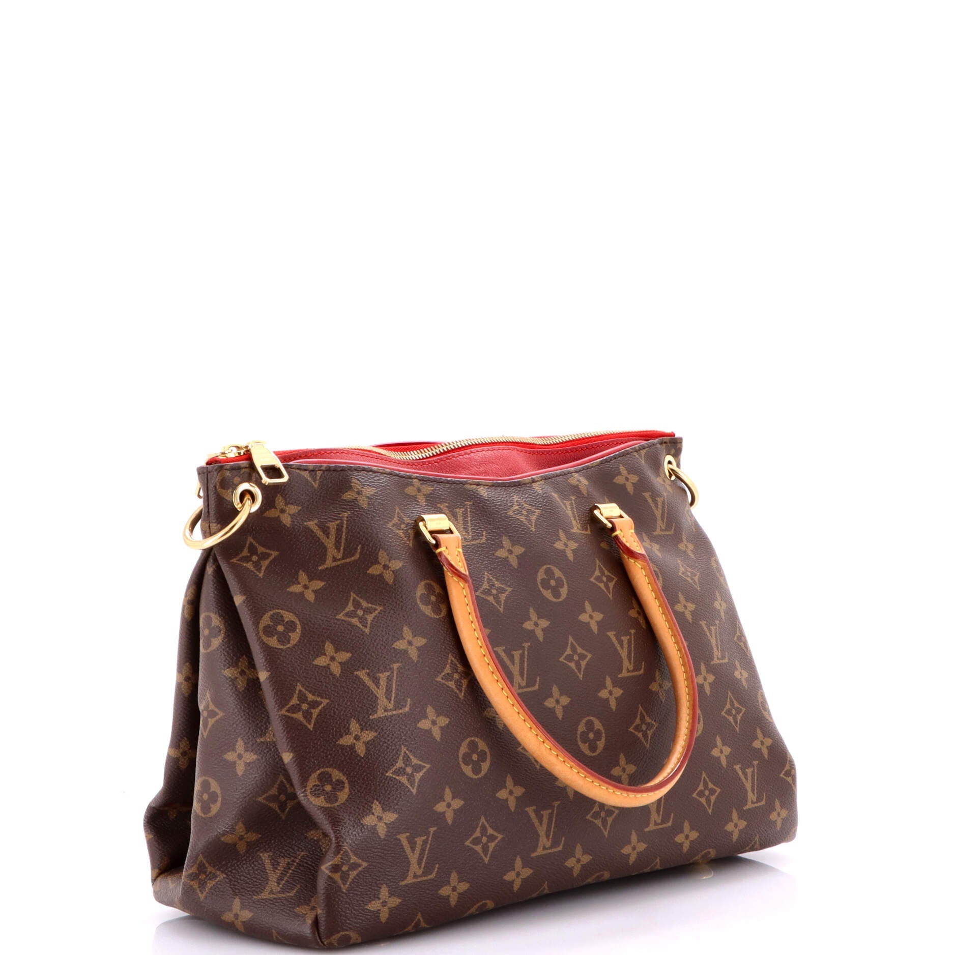 Pallas Tote Monogram Canvas with Leather