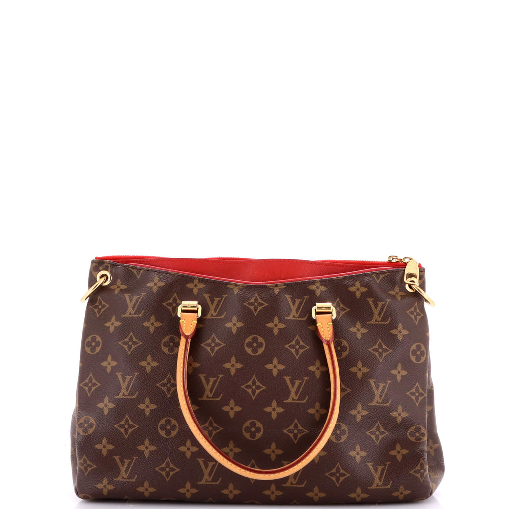 Pallas Tote Monogram Canvas with Leather