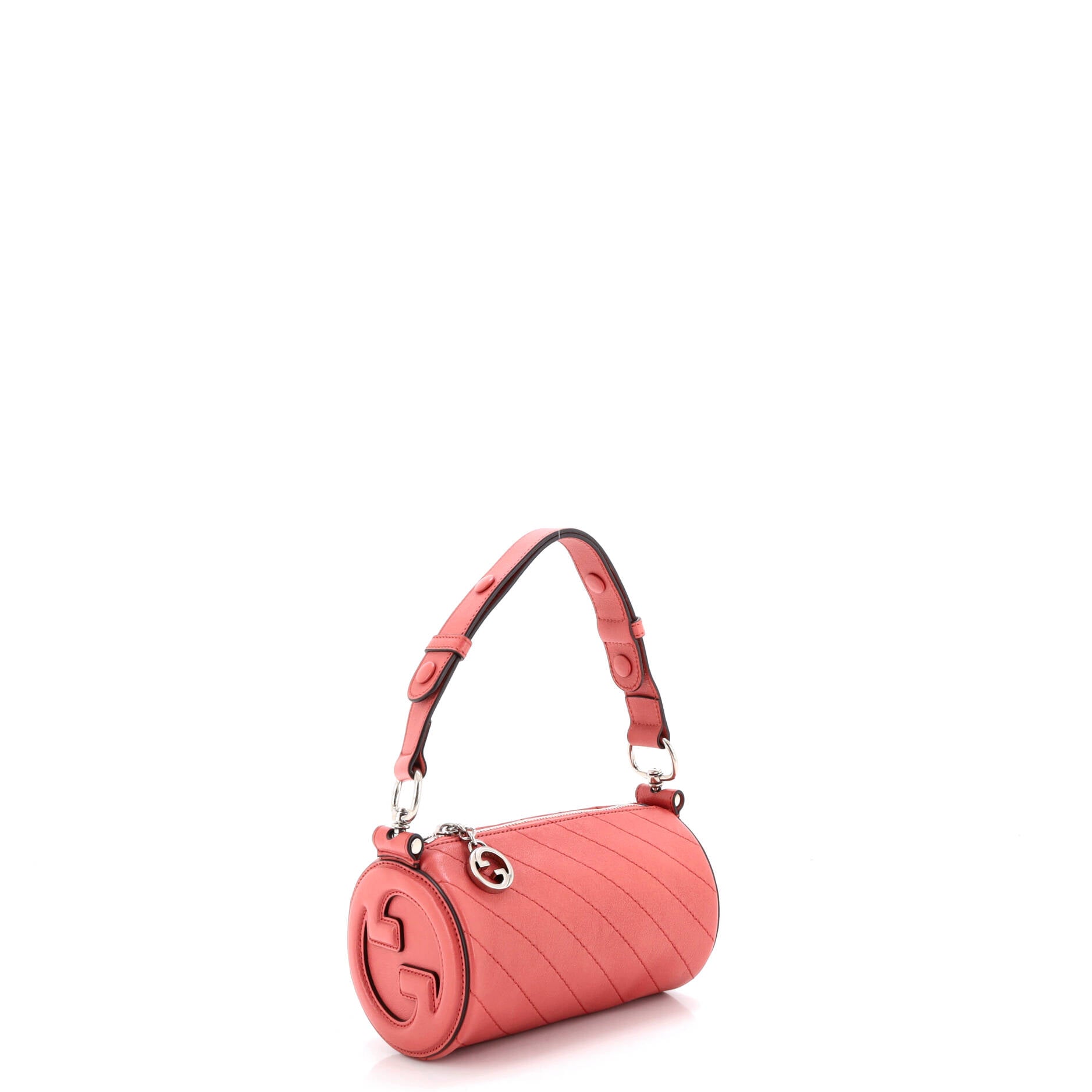 Blondie Shoulder Bag Diagonal Quilted Leather Mini