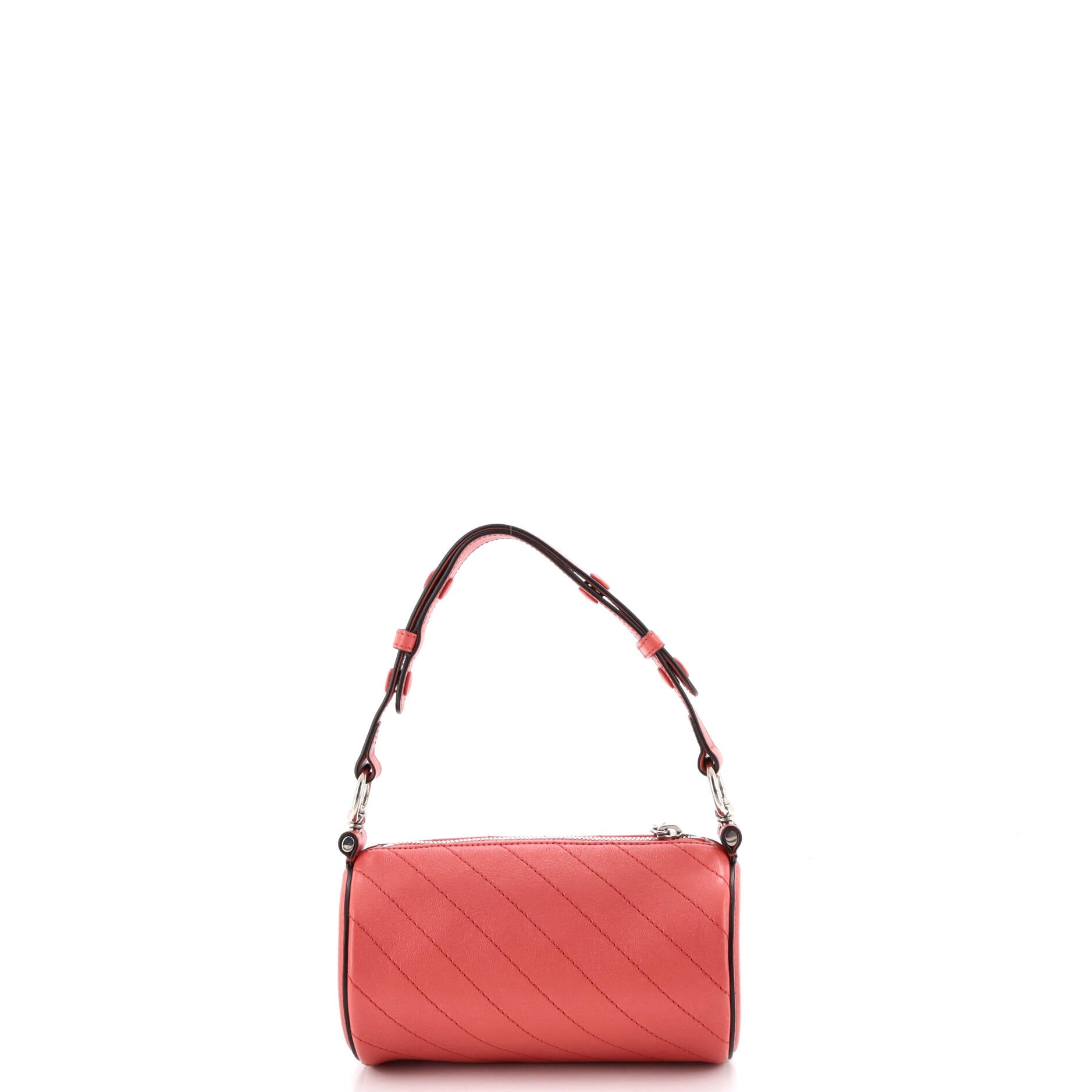 Blondie Shoulder Bag Diagonal Quilted Leather Mini