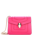 Serpenti Forever Square Shoulder Bag Leather Medium