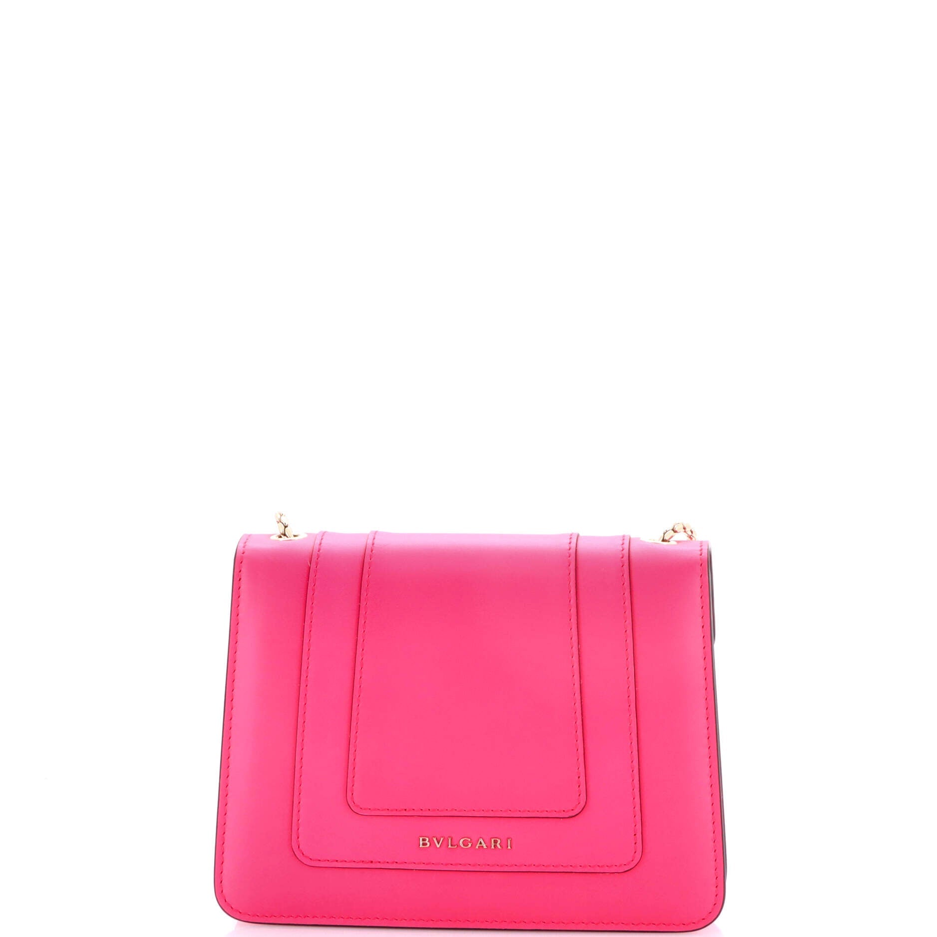 Serpenti Forever Square Shoulder Bag Leather Medium