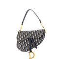 Saddle Handbag Oblique Canvas Medium
