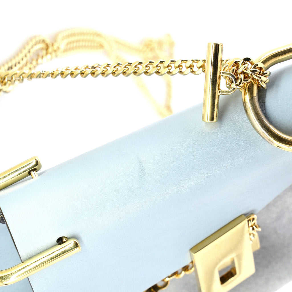 Drew Crossbody Bag Leather and Suede Mini