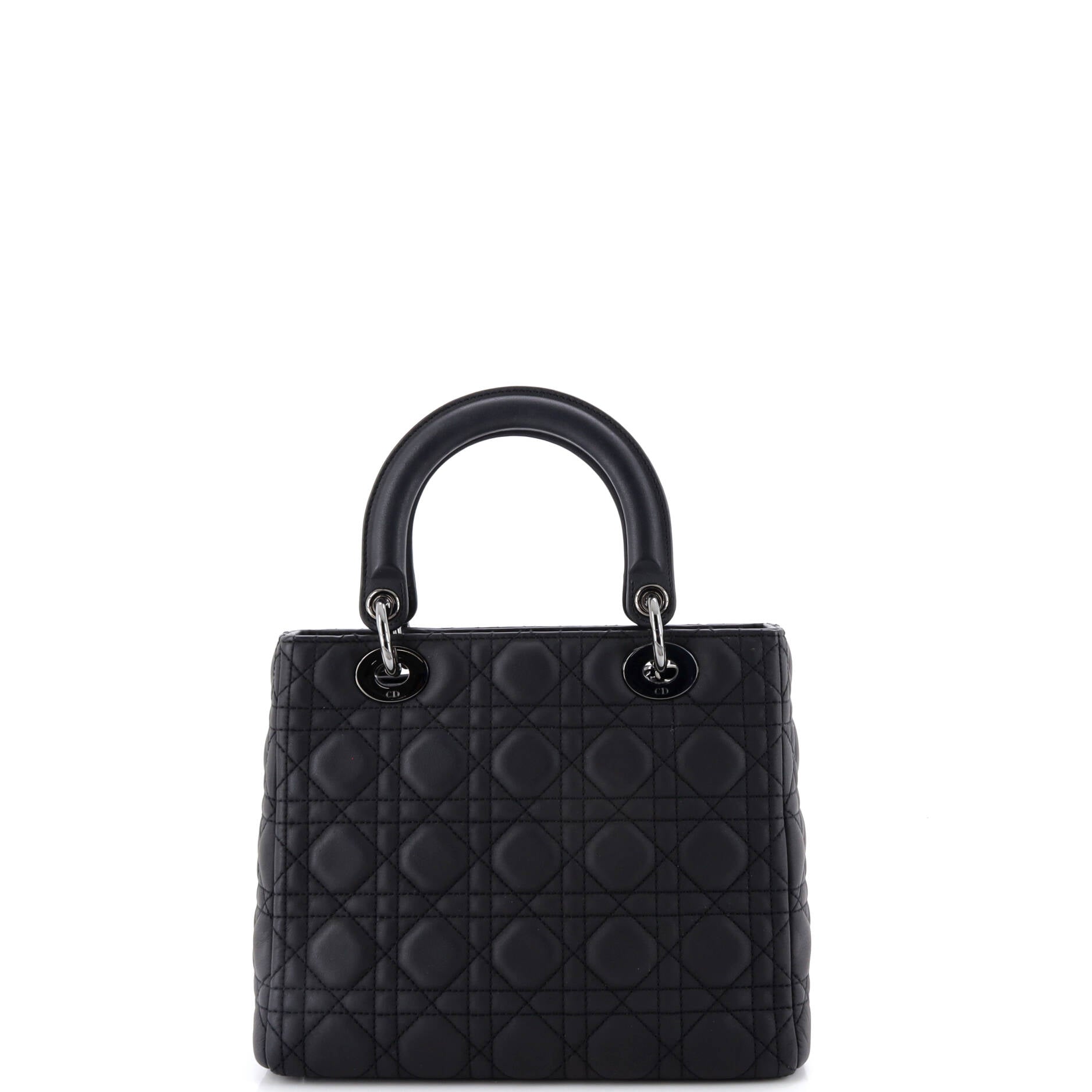 Lady Dior Bag Cannage Quilt Lambskin Medium