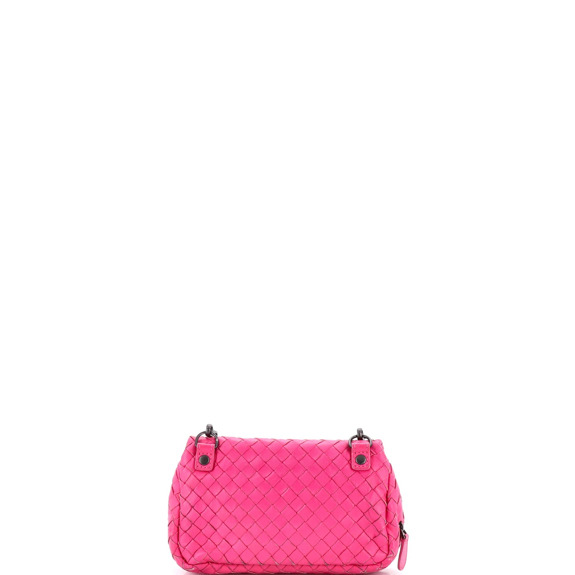 Expandable Chain Crossbody Bag Intrecciato Nappa Small