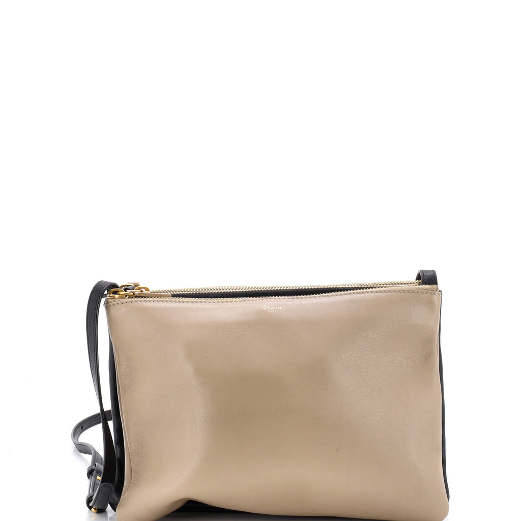 Trio Crossbody Bag Leather Small