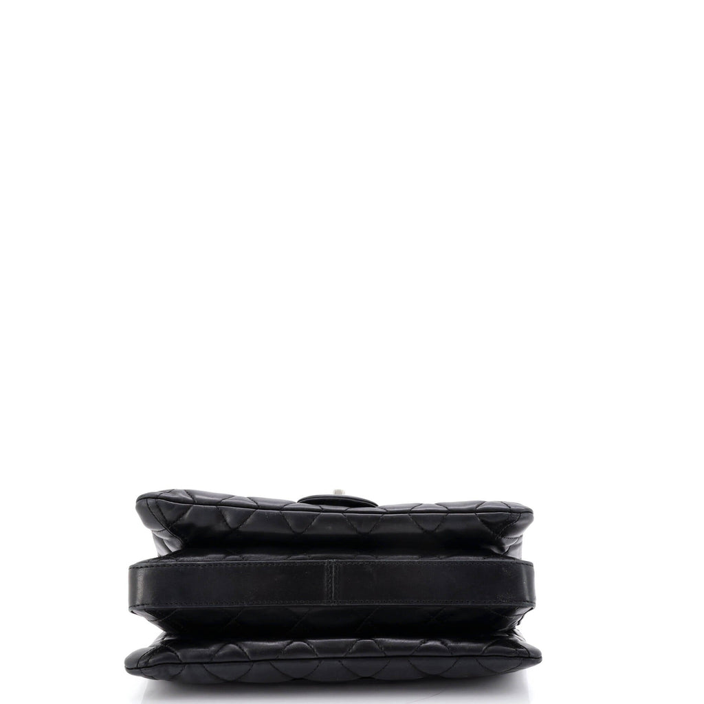 3 Flap Bag Quilted Lambskin Jumbo