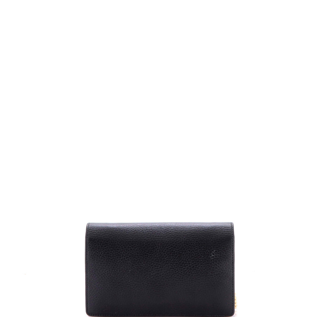 Petite GG Marmont Chain Wallet Leather Mini