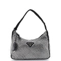 Re-Edition 2000 Hobo Crystal Embellished Satin Mini