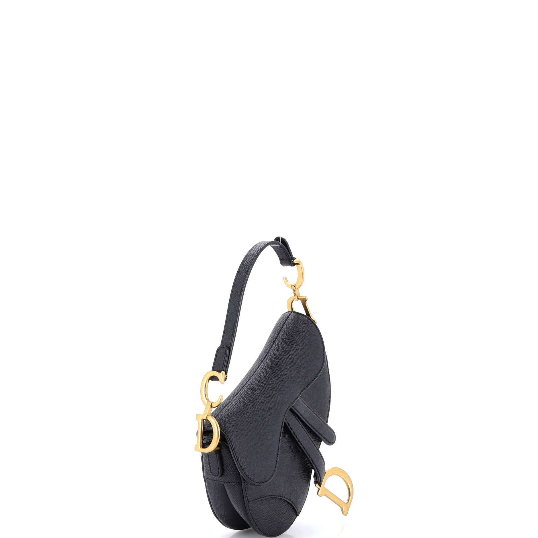Saddle Handbag Leather Mini