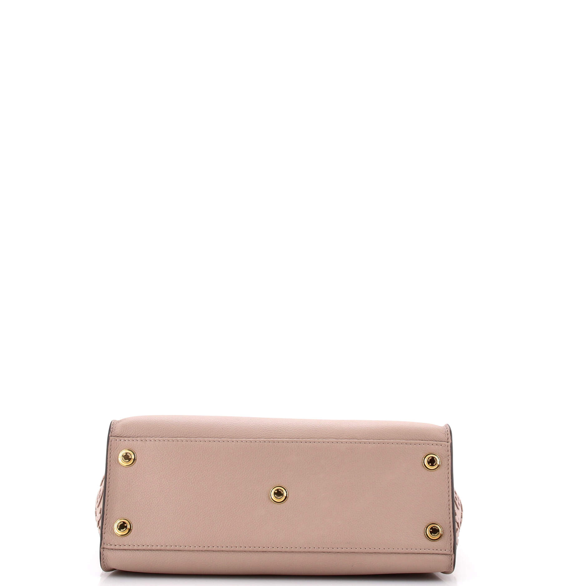 On My Side Tote Monogram Tuffetage Leather MM