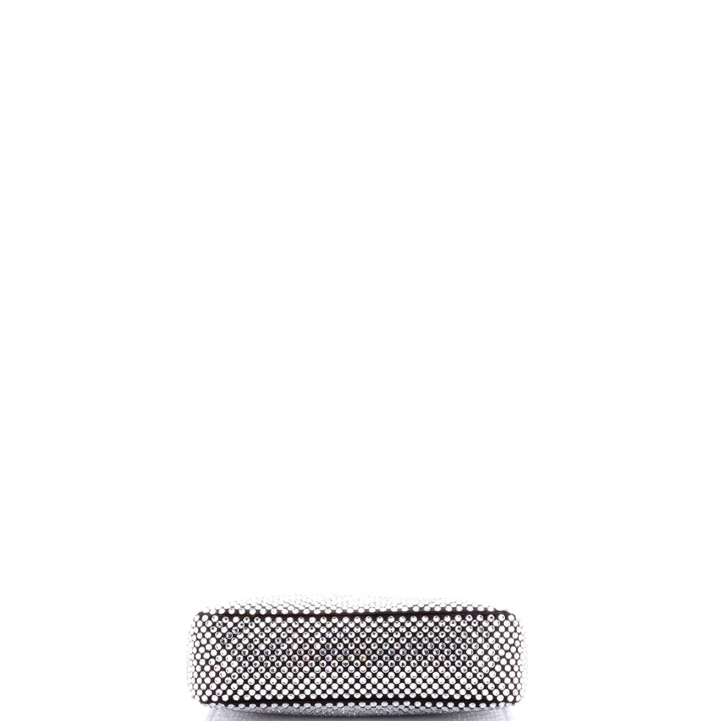 Re-Edition 2000 Hobo Crystal Embellished Satin Mini