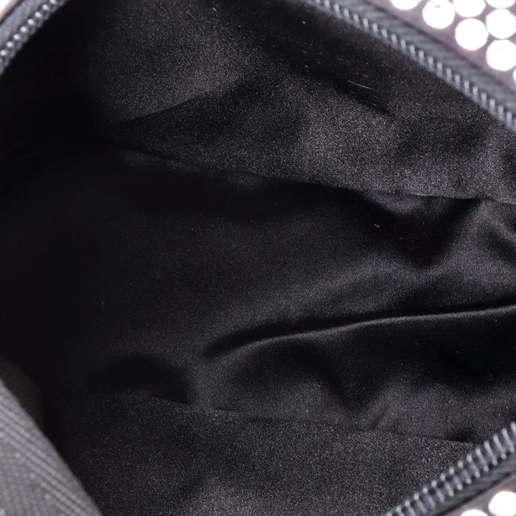 Re-Edition 2000 Hobo Crystal Embellished Satin Mini