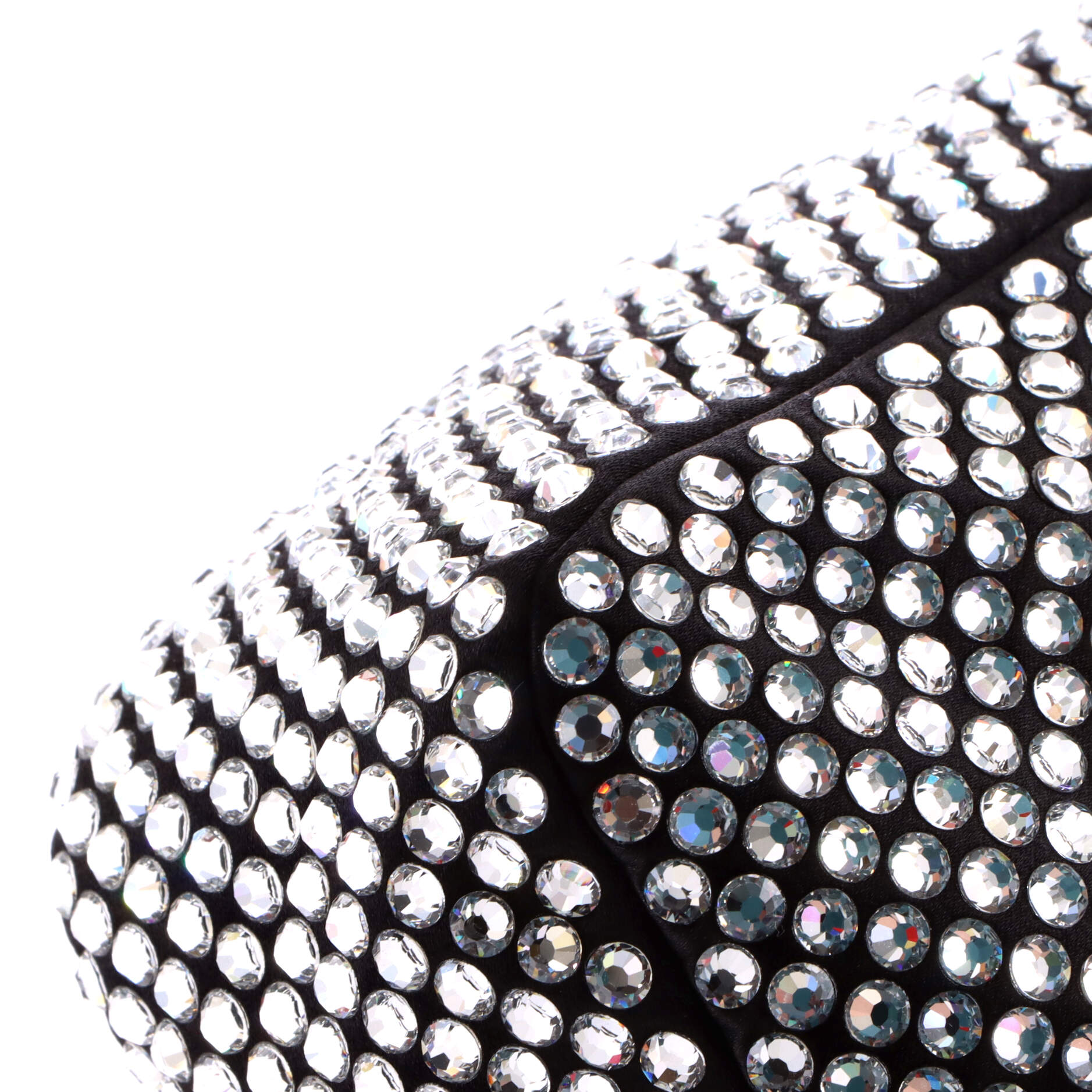Re-Edition 2000 Hobo Crystal Embellished Satin Mini