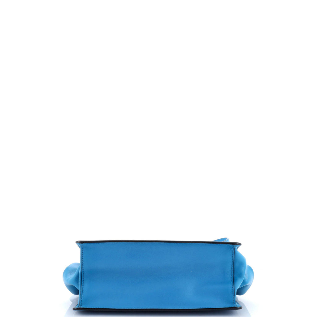 Light Frame Shoulder Bag Saffiano Leather Small