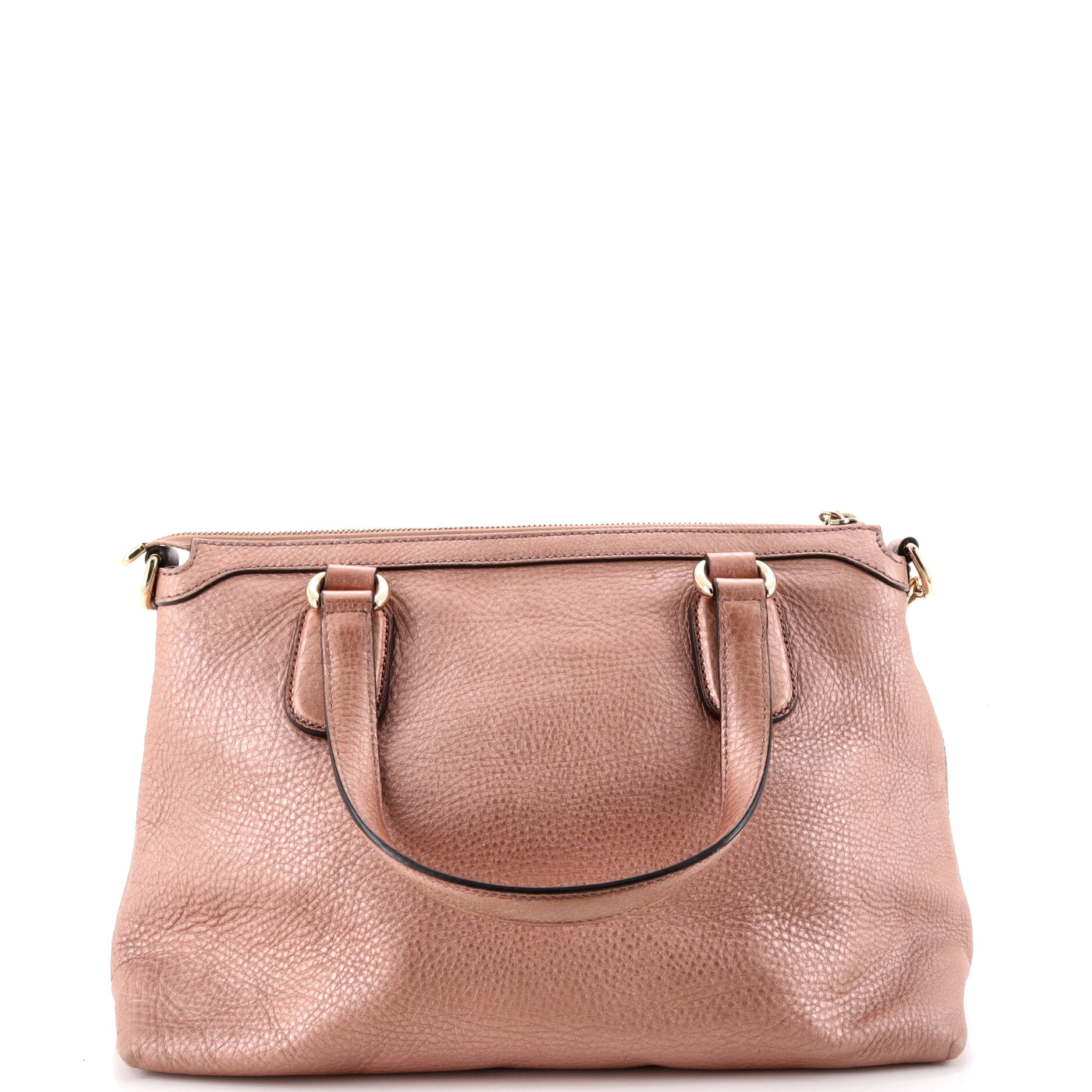 Soho Convertible Soft Top Handle Bag Leather