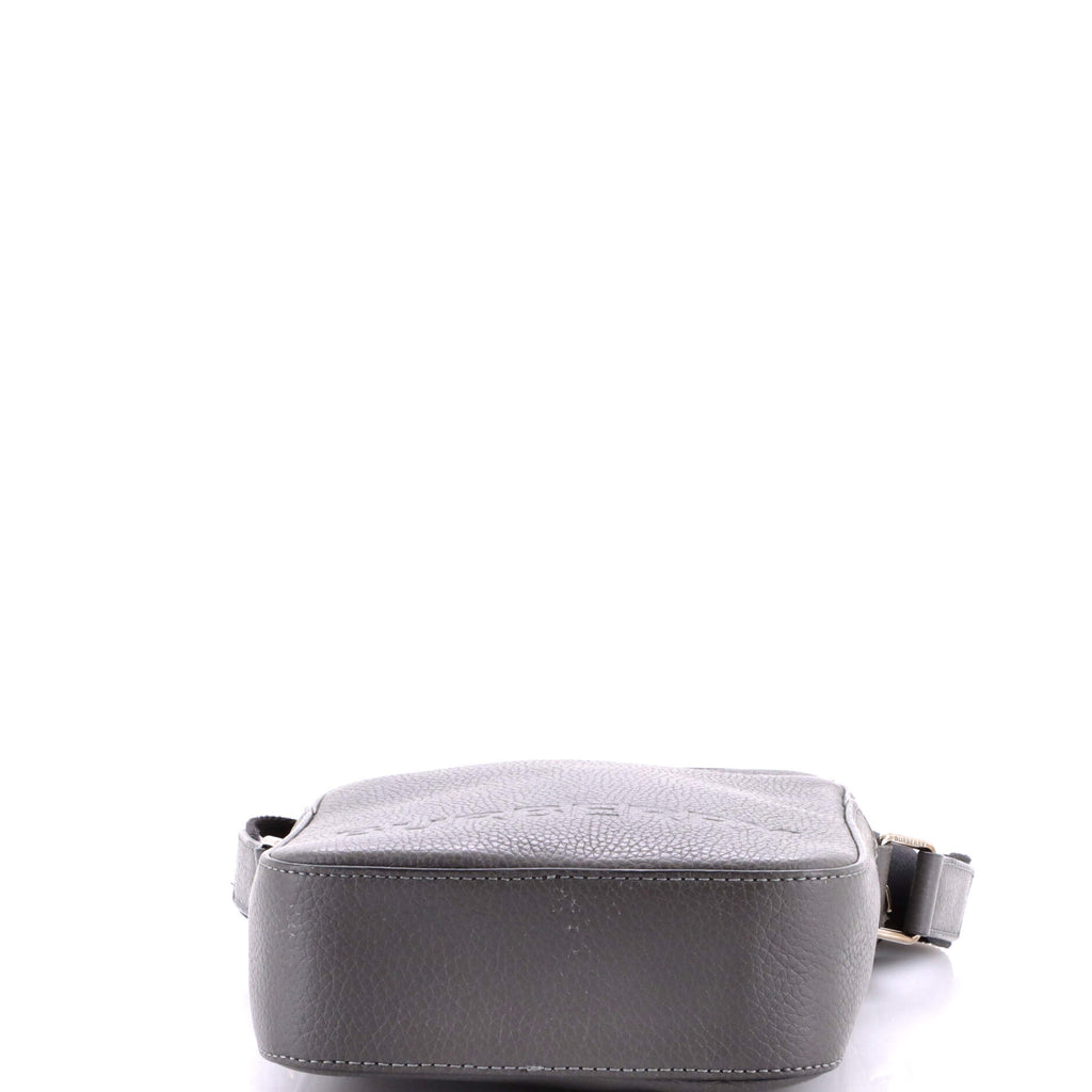 Thornton Crossbody Bag Logo Embossed Leather Small