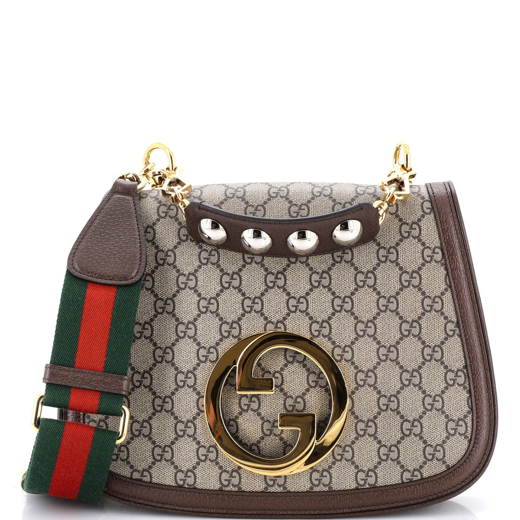 Blondie NM Top Handle Bag GG Coated Canvas Medium