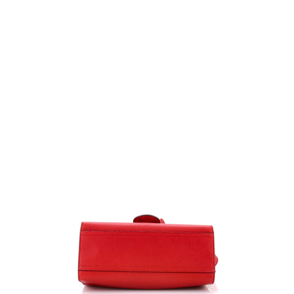 GG Marmont Top Handle Bag Leather Mini