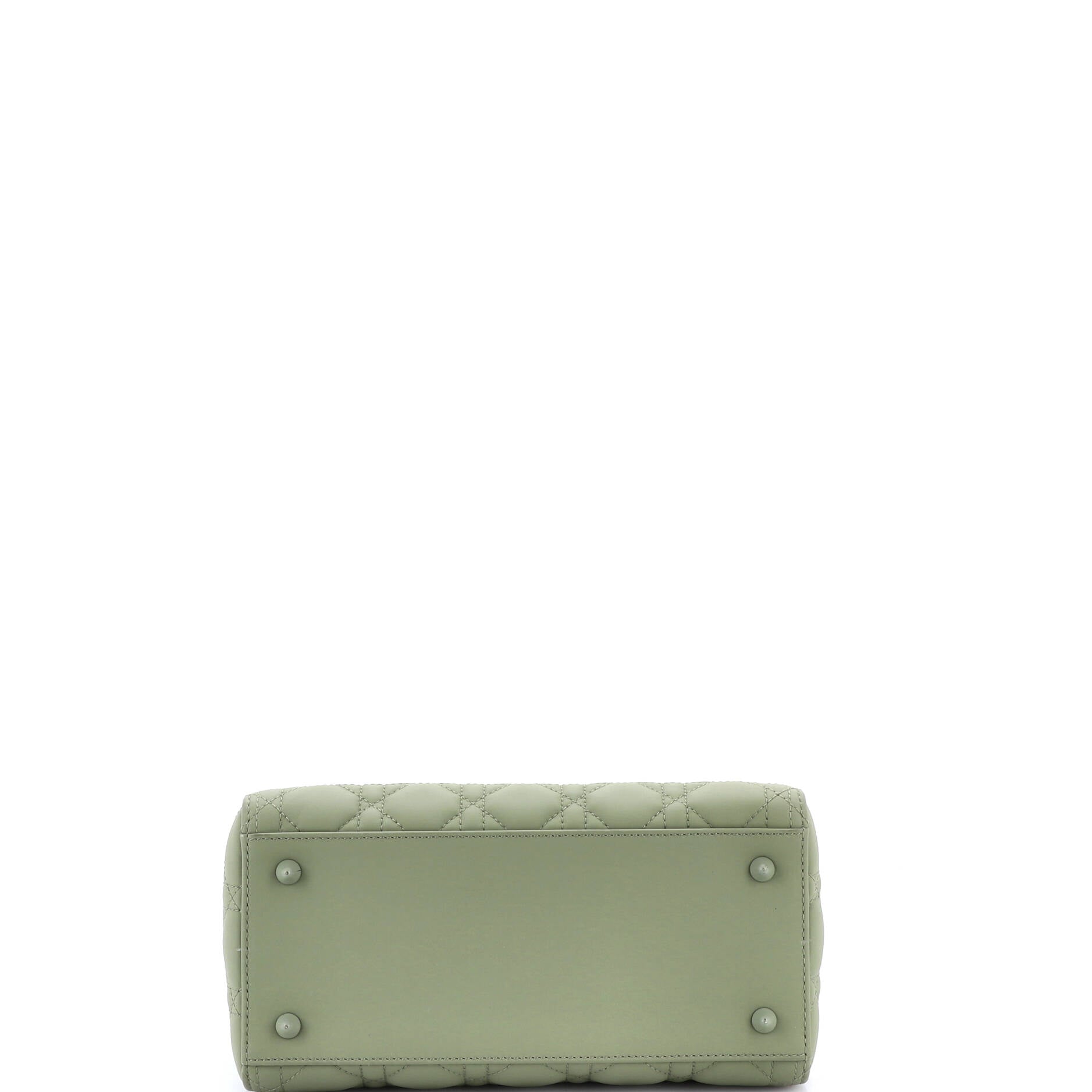 Ultra Matte Lady Dior Bag Cannage Quilt Calfskin Medium