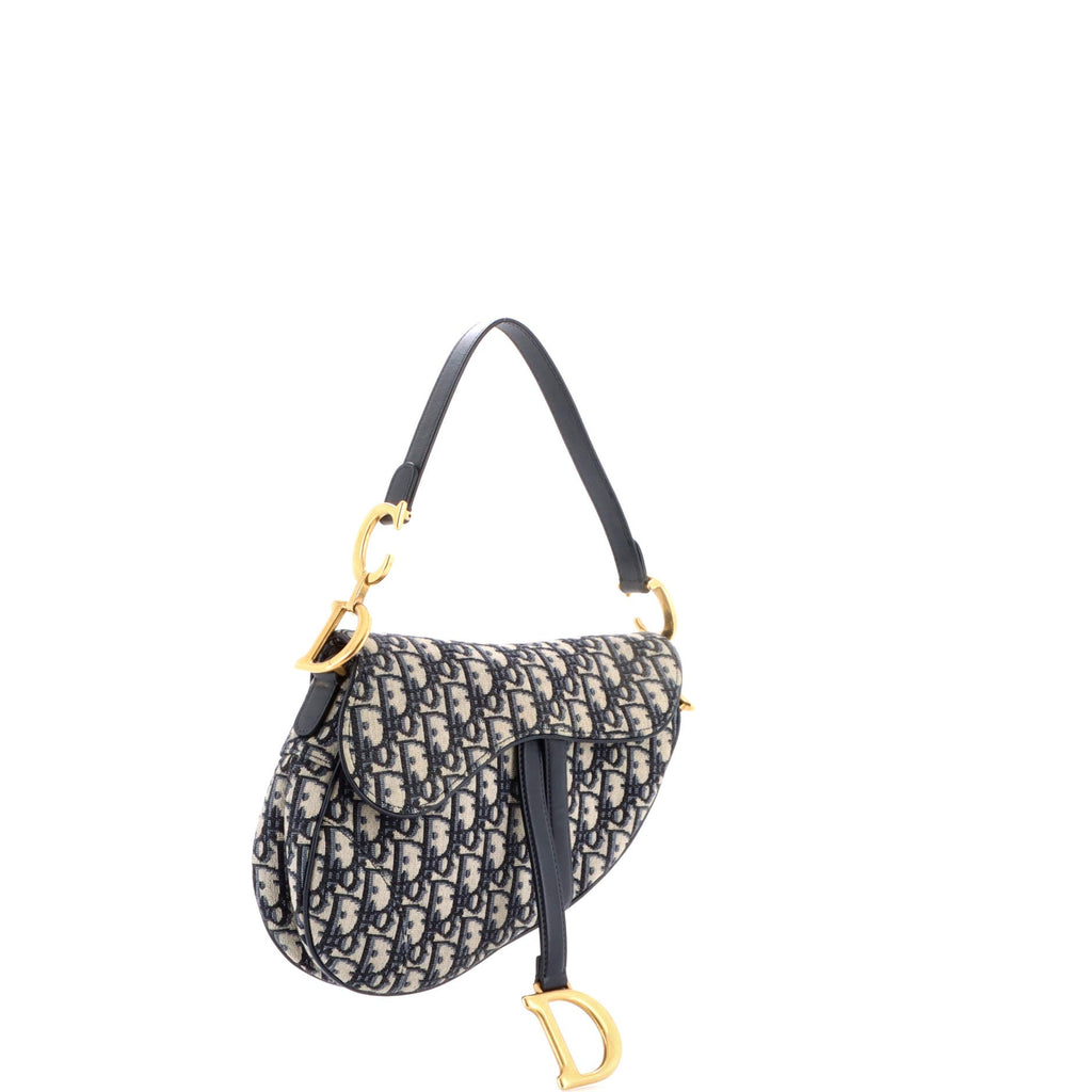Saddle Handbag Oblique Canvas Medium