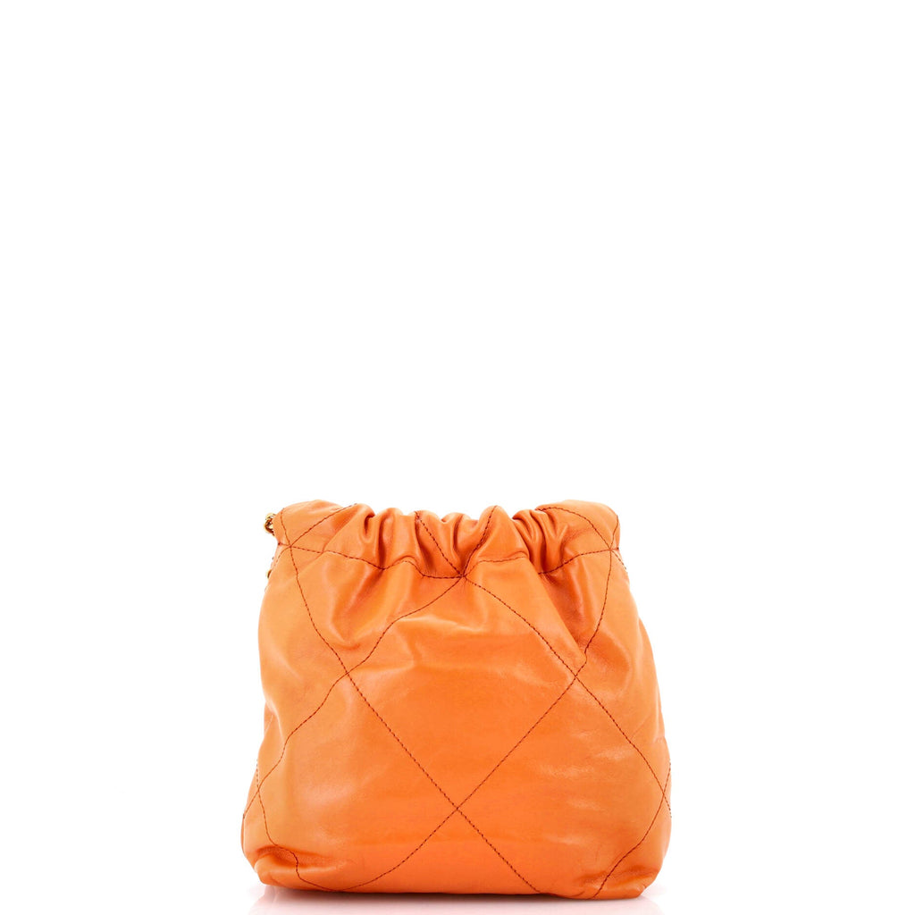 22 Chain Hobo Quilted Calfskin Mini