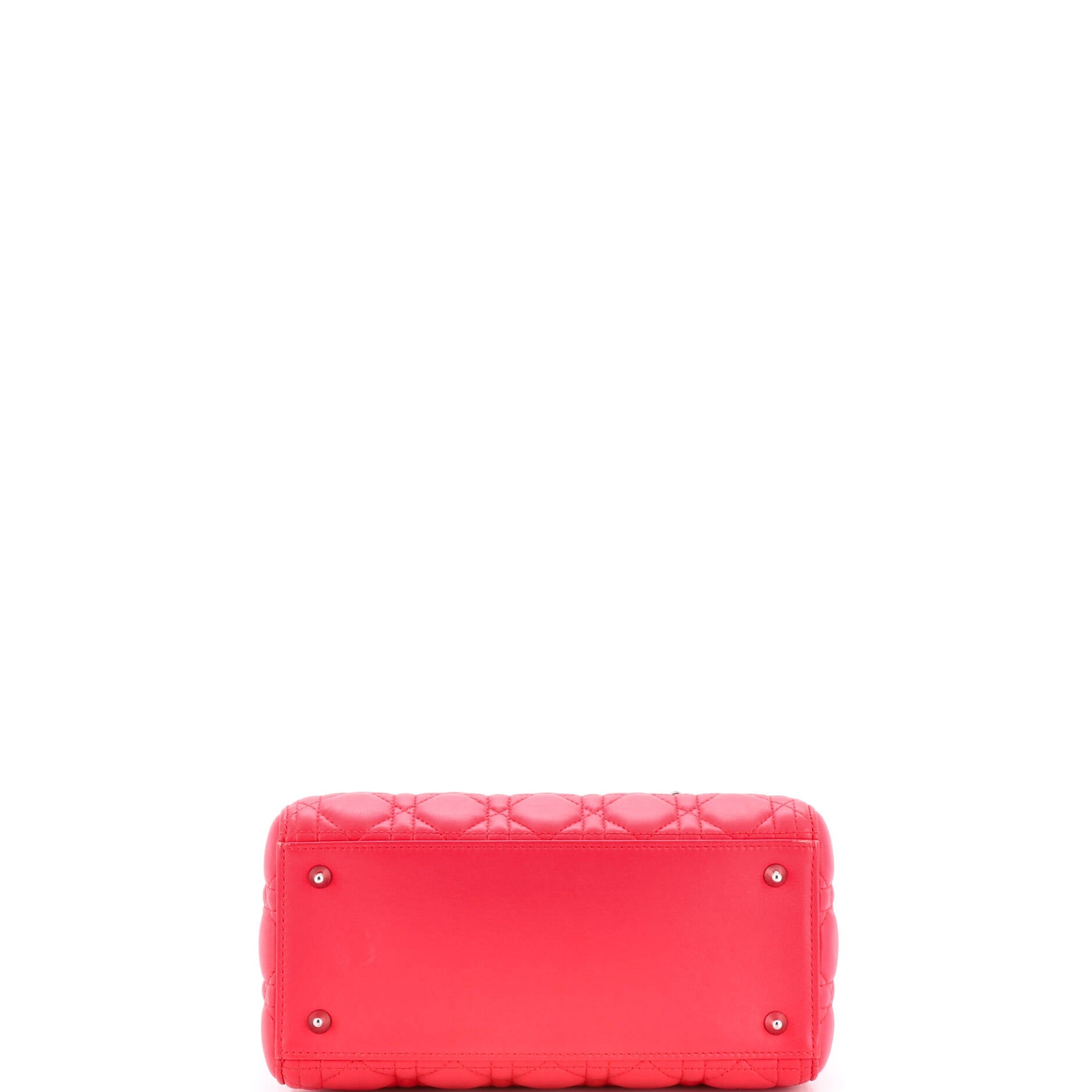Lady Dior Bag Cannage Quilt Lambskin Medium