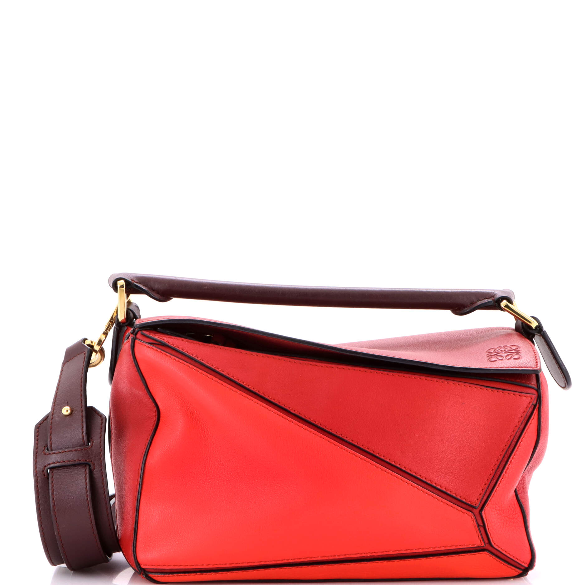 Puzzle Bag Leather Small