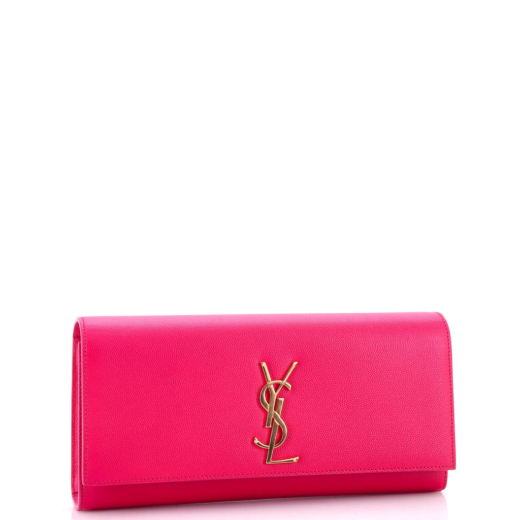 Classic Monogram Clutch Leather Long