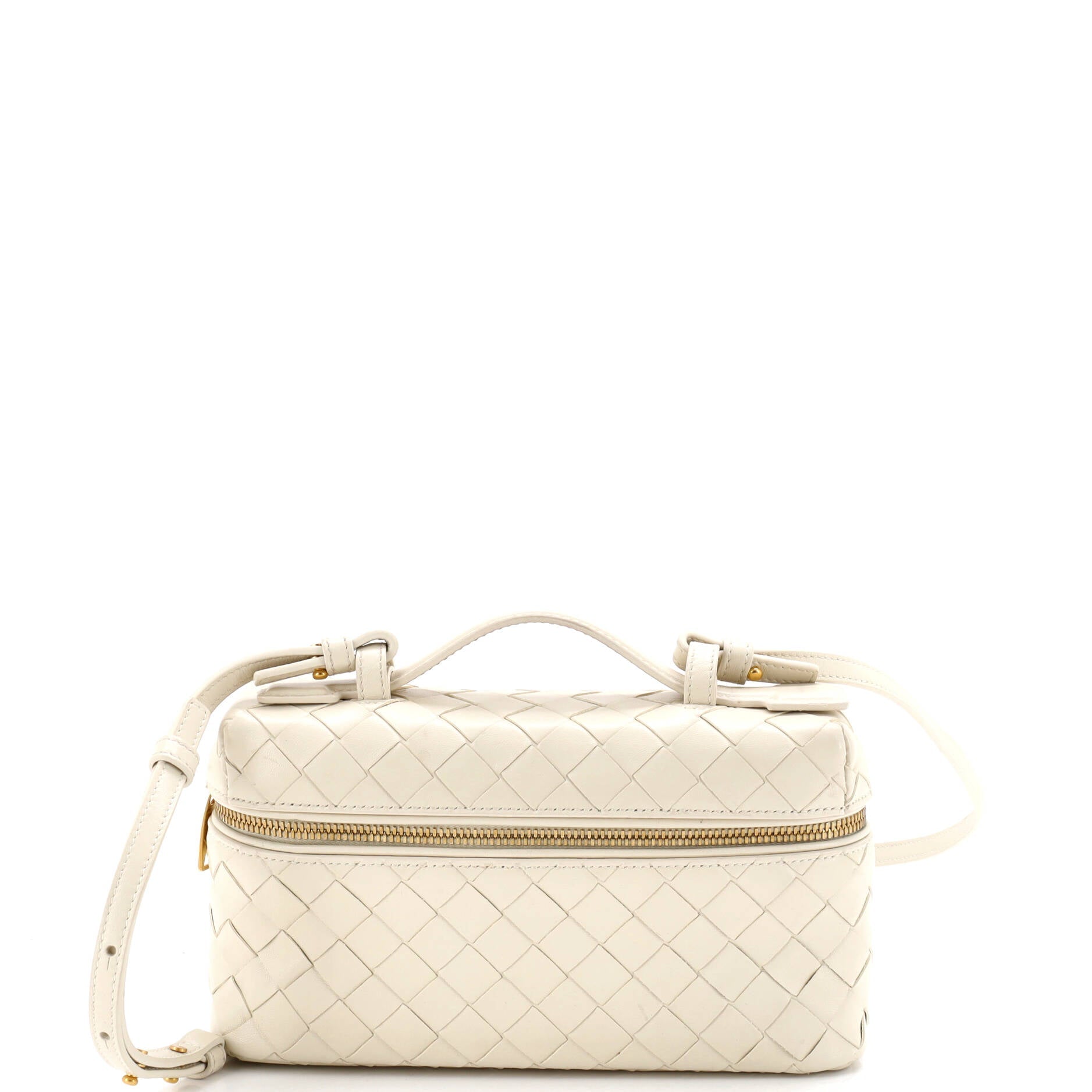 Bang Bang Vanity Case Intrecciato Leather