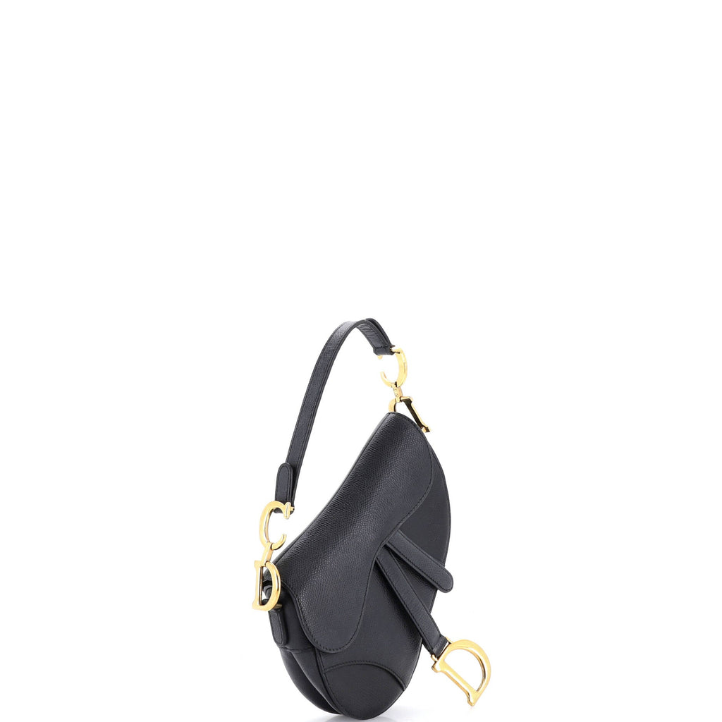 Saddle Handbag Leather Mini