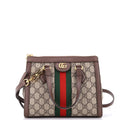 Ophidia Top Handle Tote GG Coated Canvas Small