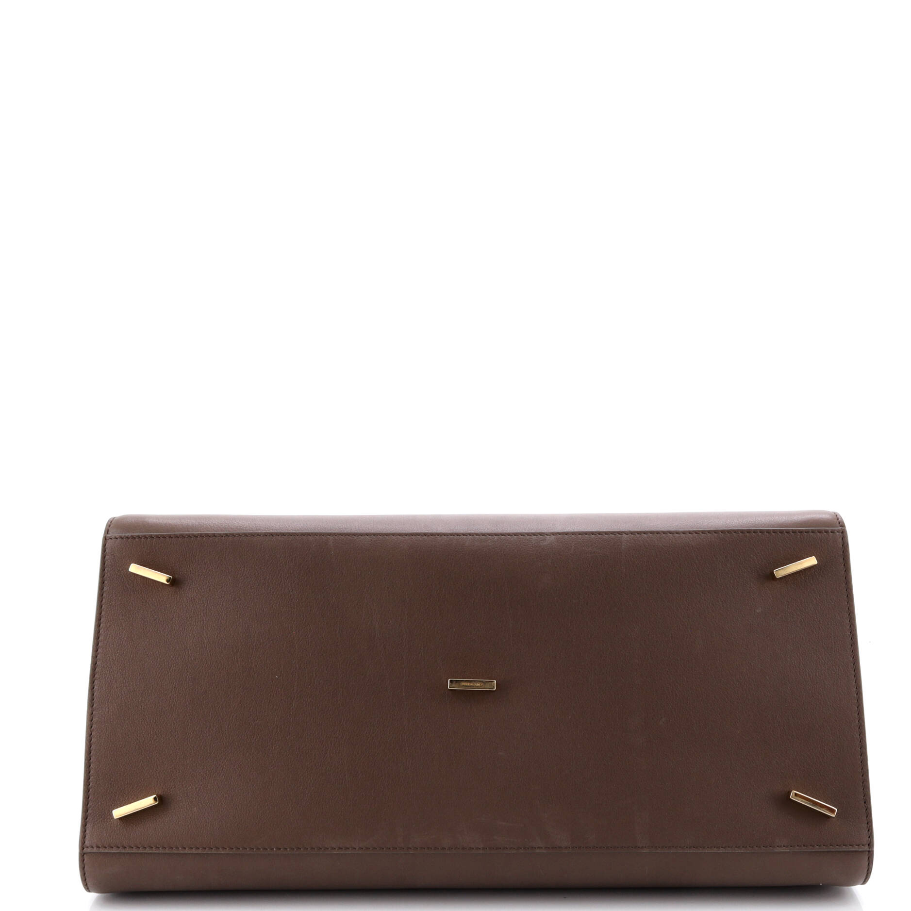 Hug Top Handle Bag Leather Large