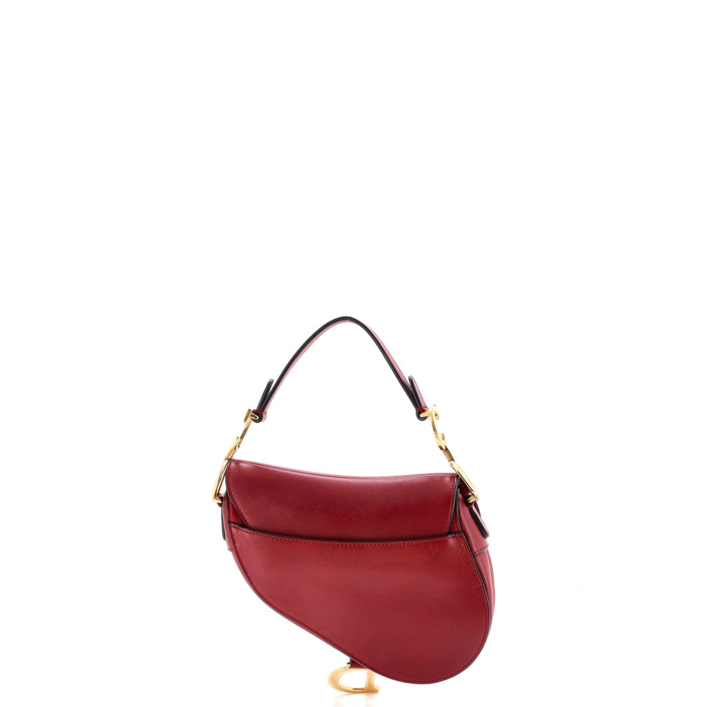 Saddle Handbag Leather Mini