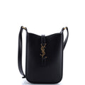Le 5 a 7 Vertical Shoulder Bag Leather Mini