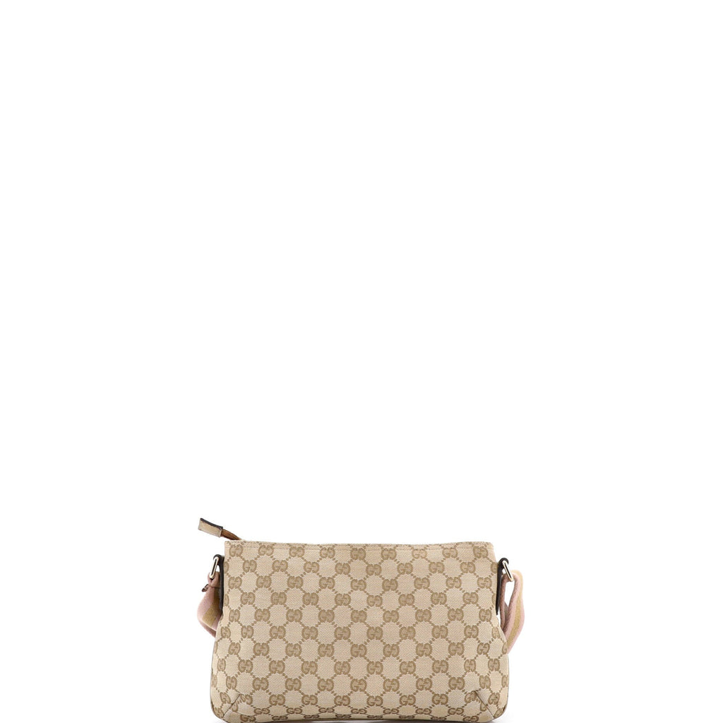 Web Strap Messenger Bag GG Canvas Small
