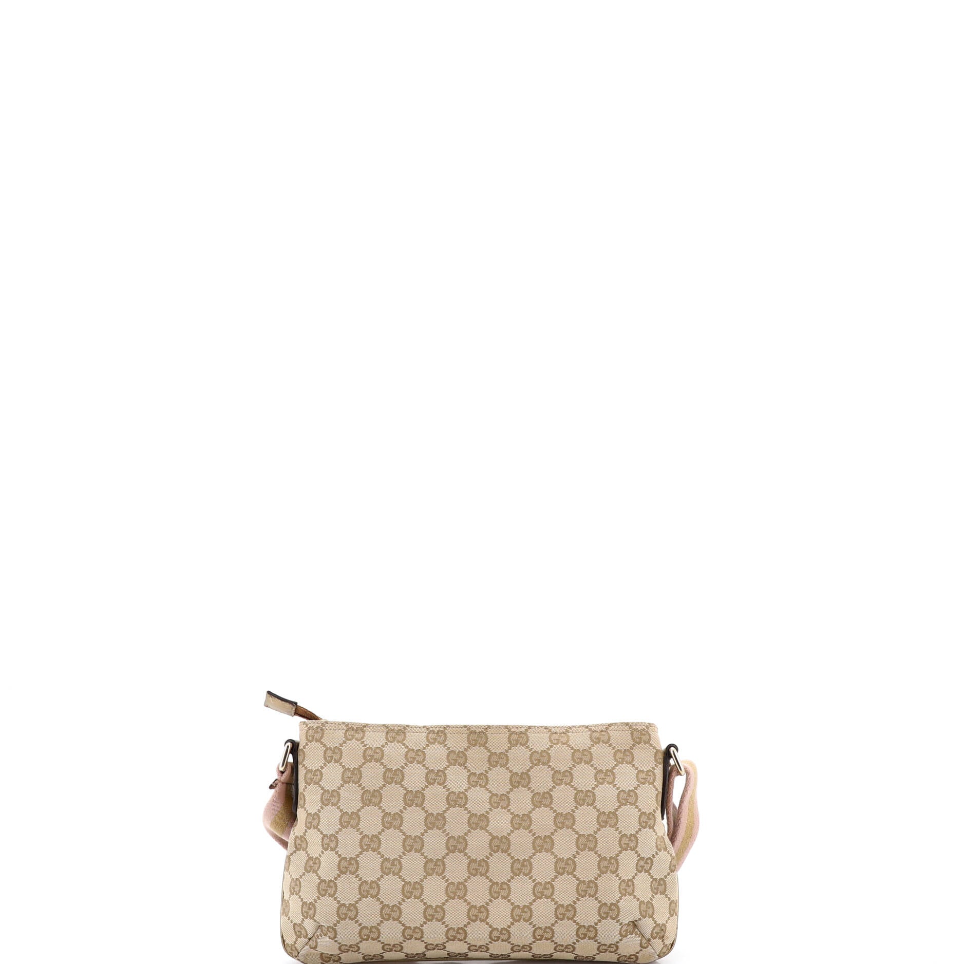 Web Strap Messenger Bag GG Canvas Small