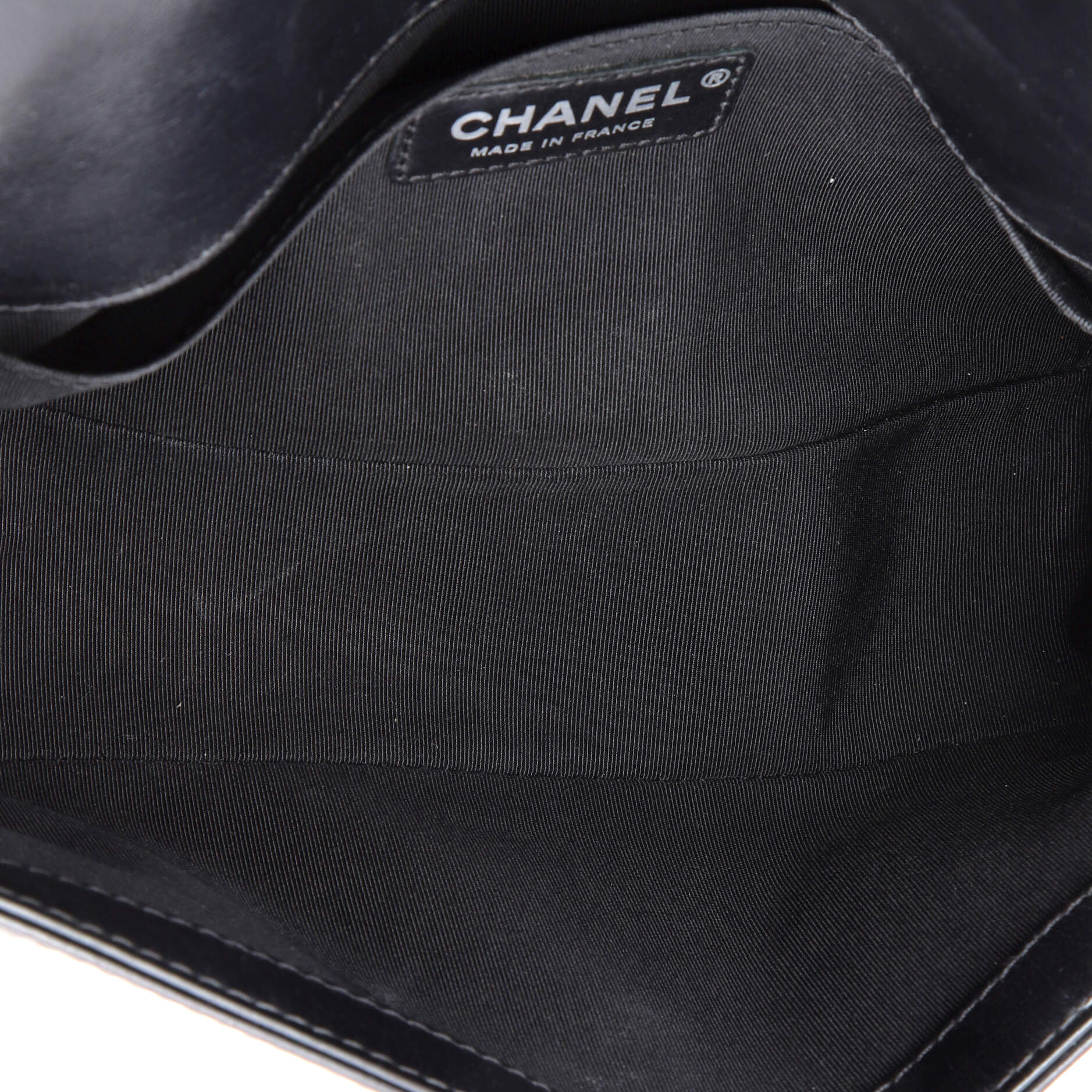 Chain Handle Boy Flap Bag Quilted Glazed Calfskin Old Medium