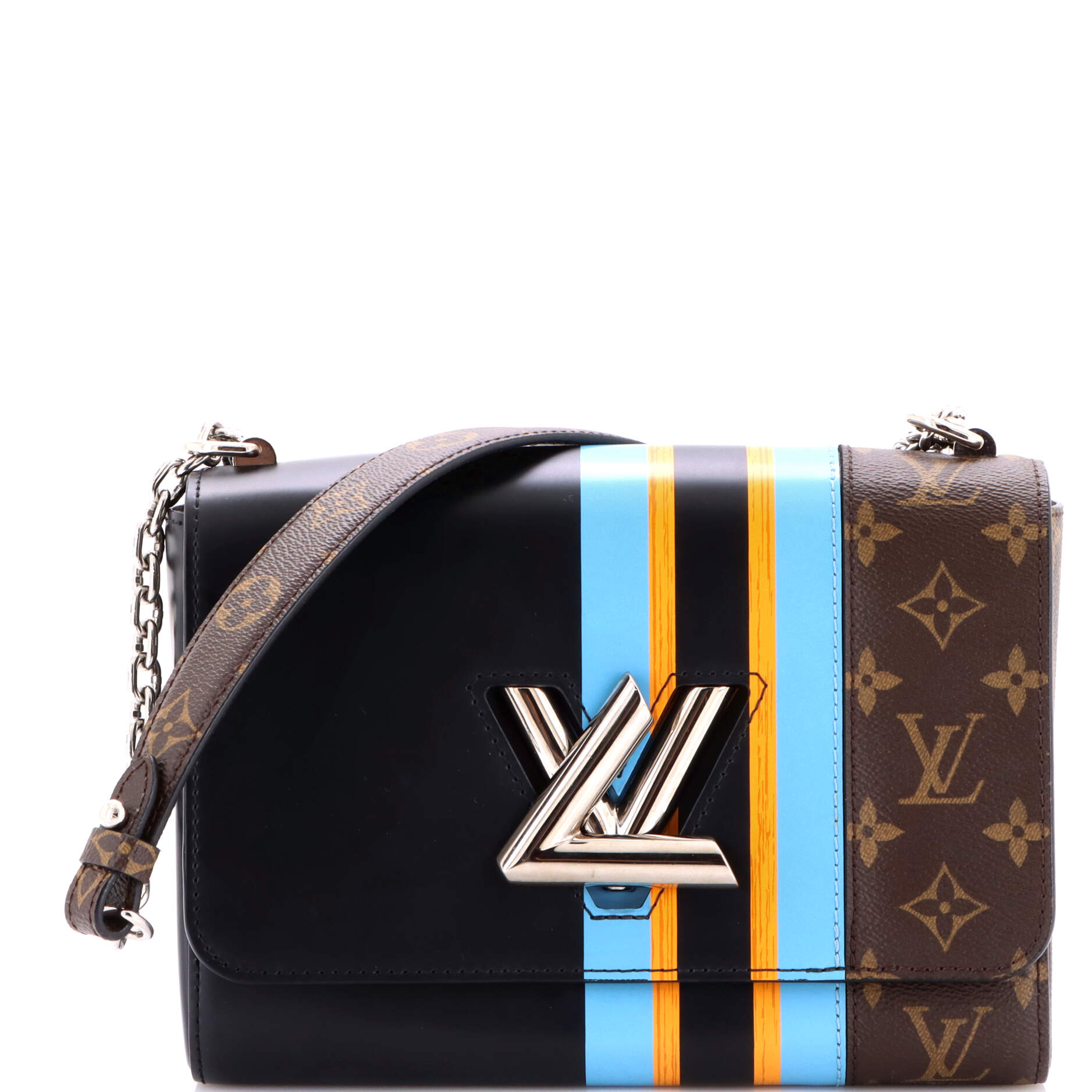 Twist Handbag Limited Edition Monogram Canvas and Leather MM