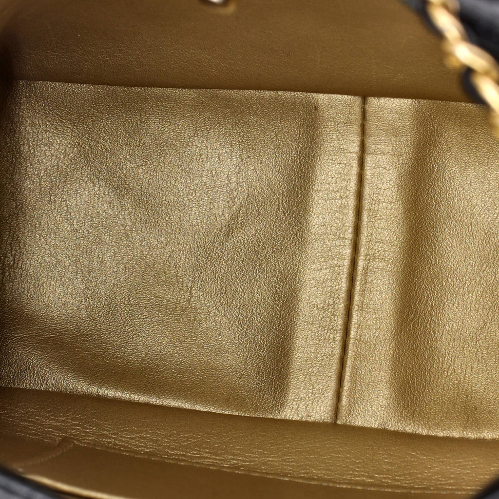 Mixed Chain Link CC Hobo Quilted Lambskin Small
