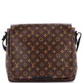 District Messenger Bag Macassar Monogram Canvas MM