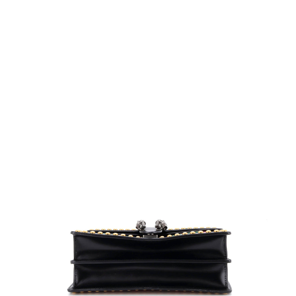 Dionysus Bag Embroidered Studded Leather Medium